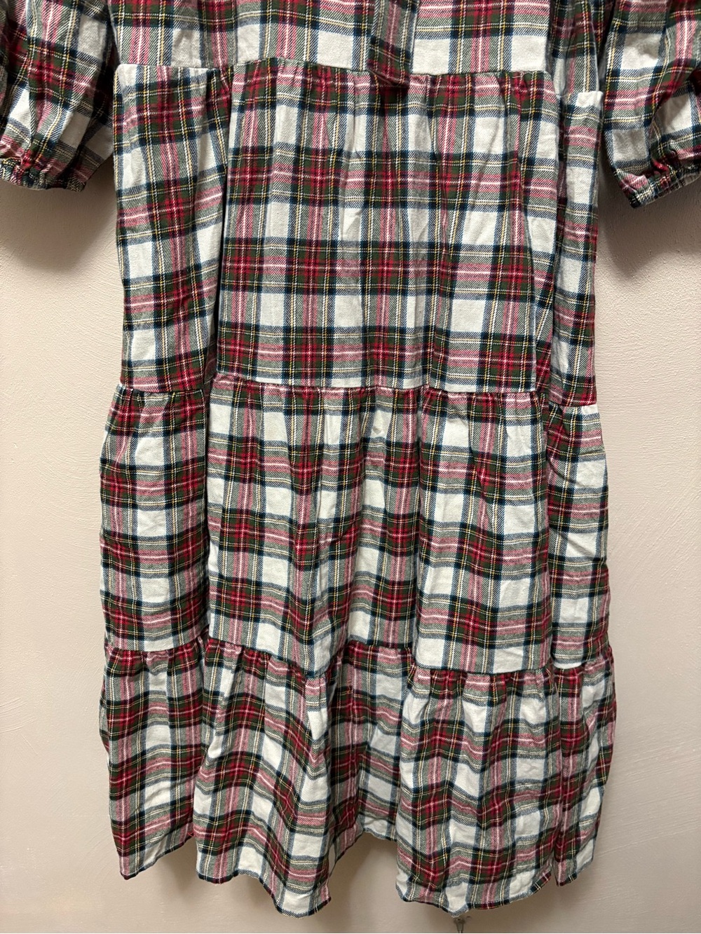 Ivy City Co Merry Dress Holiday Plaid Midi Size 2X NWT New - Picture 8 of 16